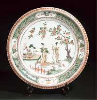 Kangxi A famille verte dish